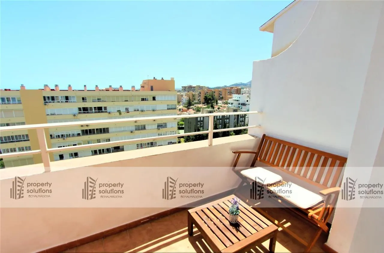 Europark Apartamentos - Atico Con Vista Al Mar- Piscina Y Playa- Excelente Wifi Benalmádena Apartmán